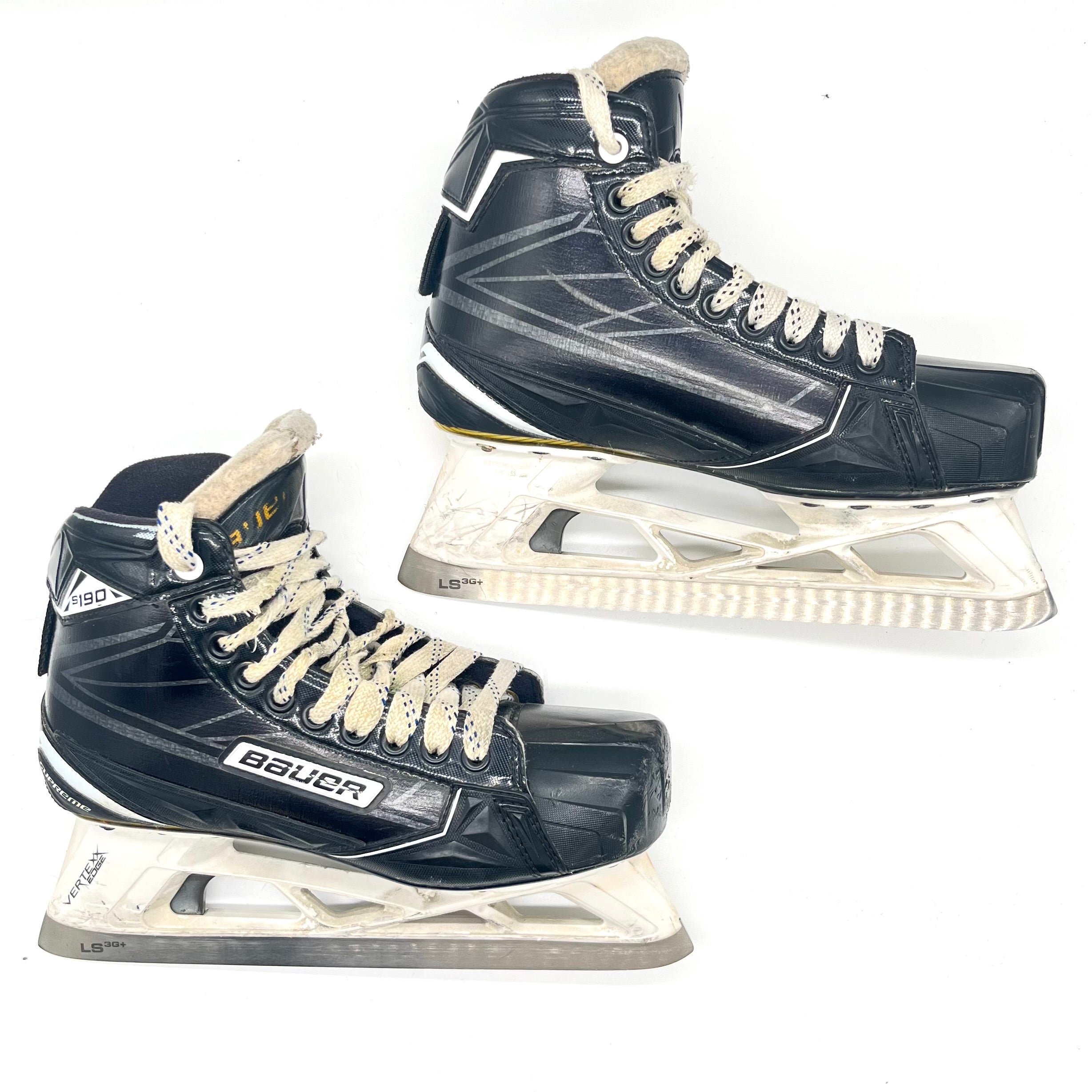 Patins de gardien Bauer Supreme S190 Pro Stock d'occasion - Taille 7